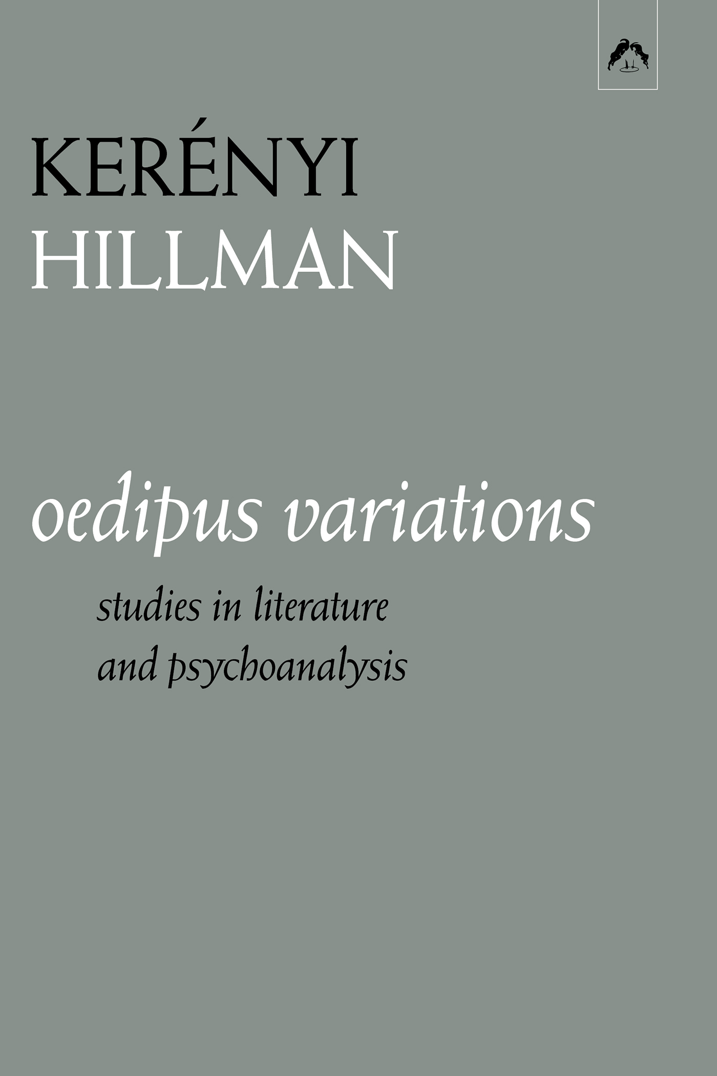 Cover for Oedipus Variations