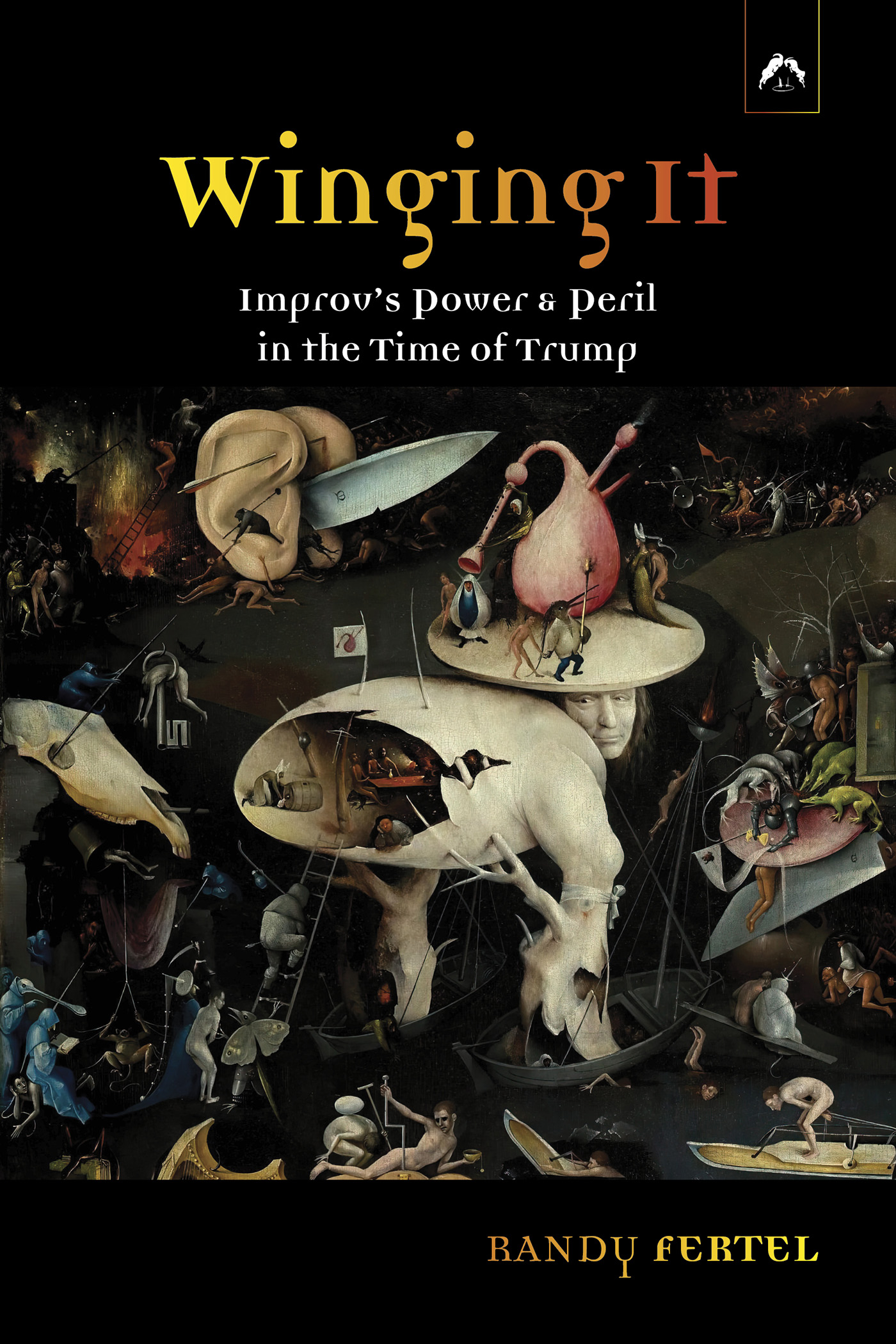 cover with detail of Hieronymus Bosch's Garden of Earthly Delights