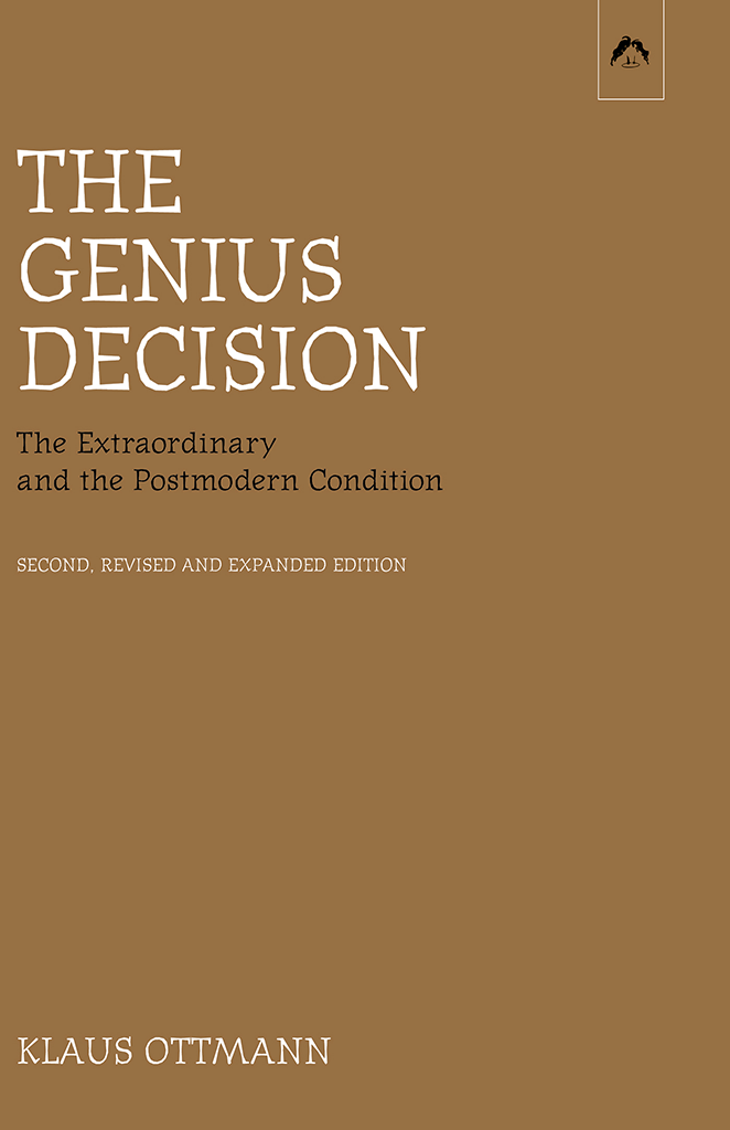 cover for The Genius Decision