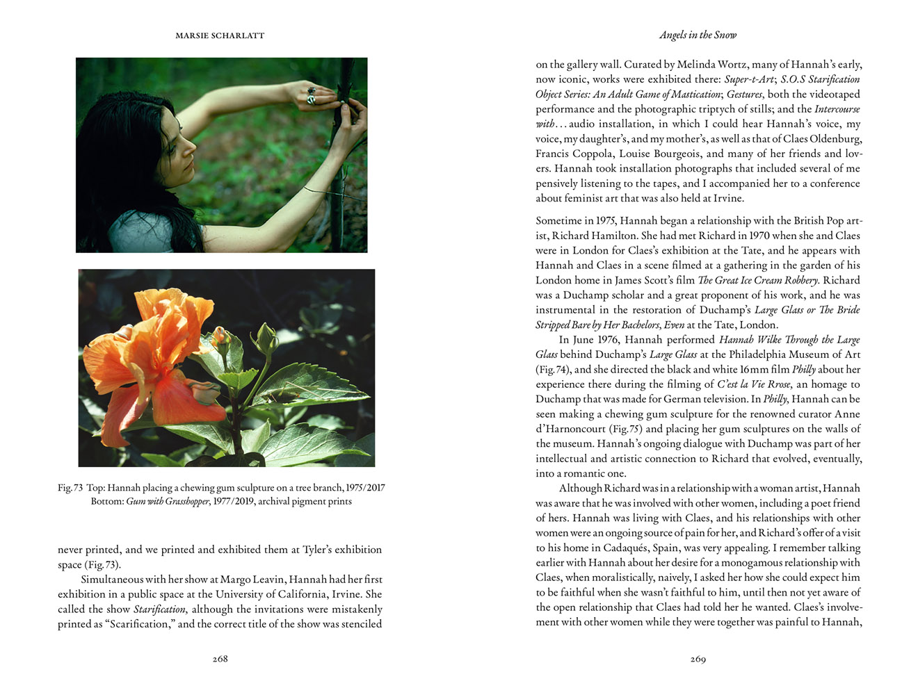book spread with illustrations