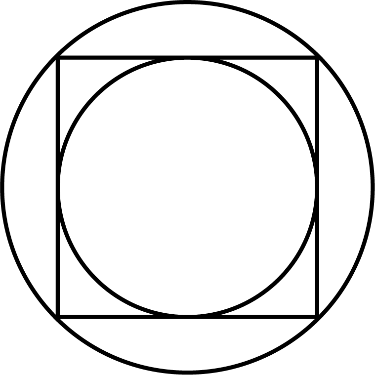 circle inside square inside circle