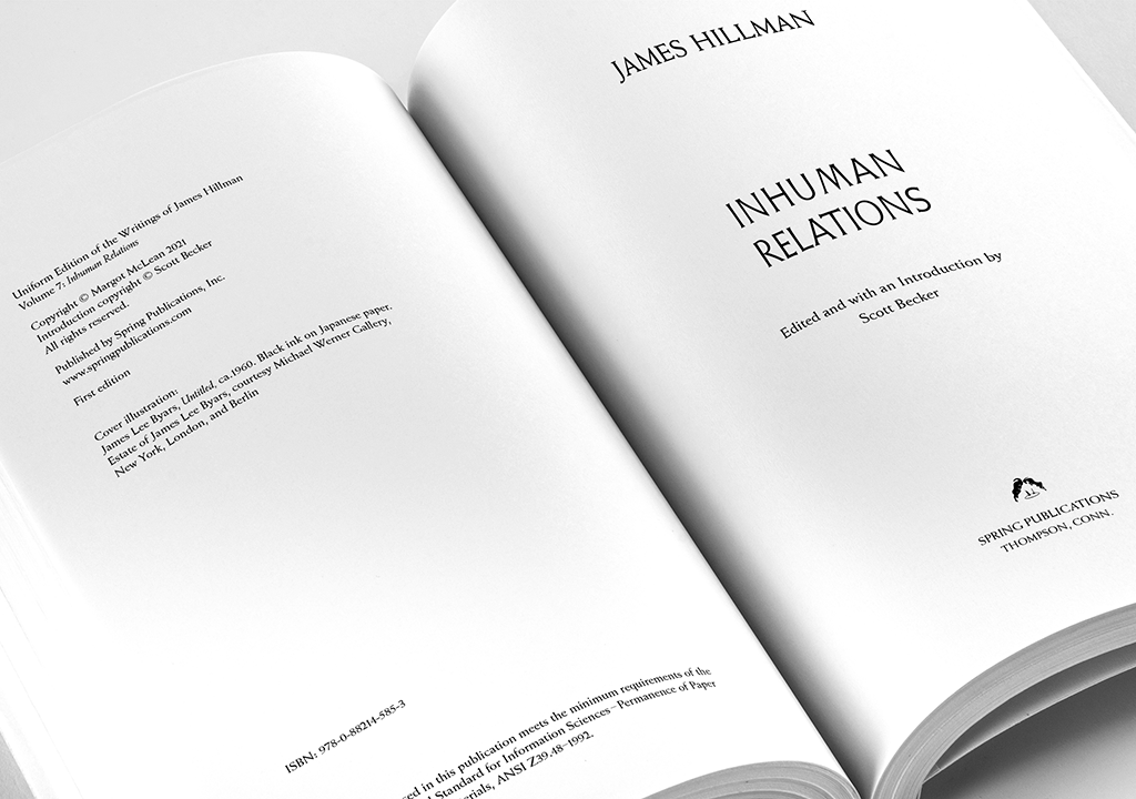 Inhuman Relations cover spread